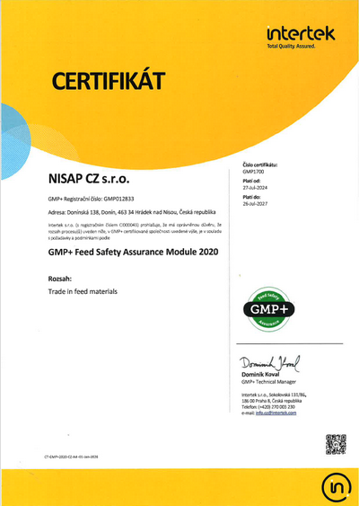 ceritifkat NISAP
